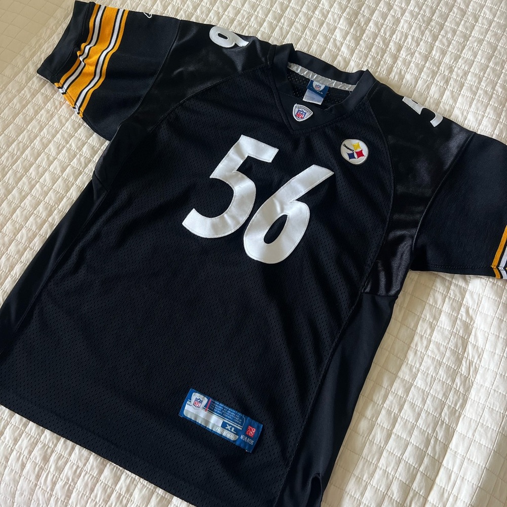 LaMarr Woodley 56 Steelers NFL Jersey